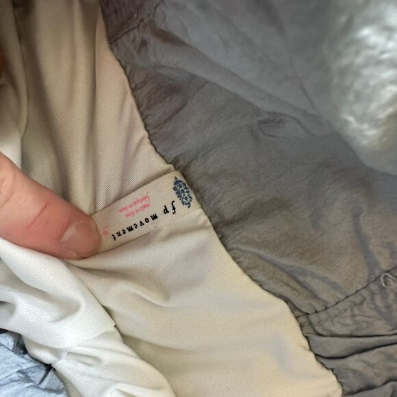 Free People Movement Womens High-Waist Crinkle Gray Shorts Size Large - Picture 2 of 10